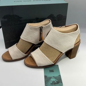 Toms Majorca Cutout Natural Yarn 7 Ortholite